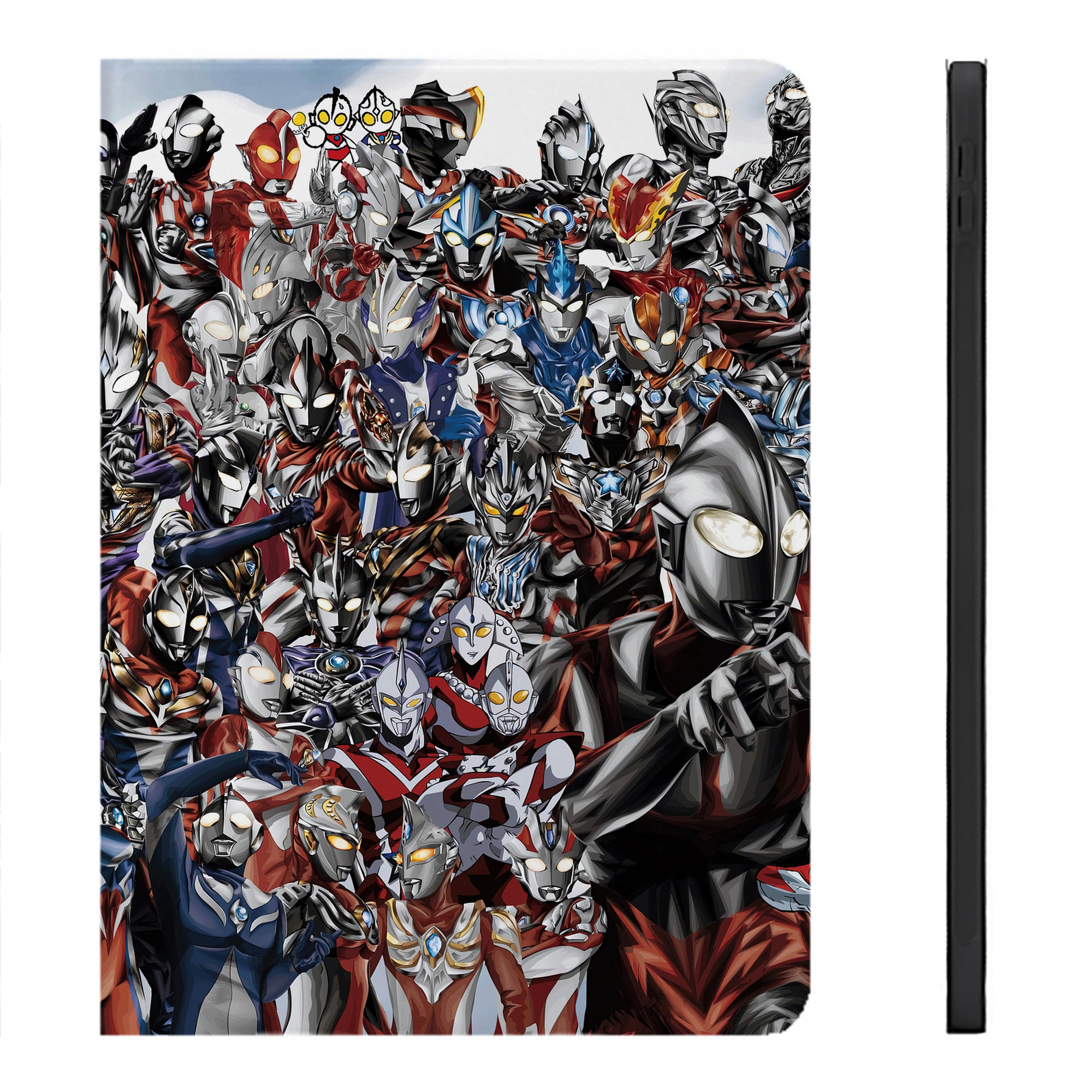 （画像用） ウルトラマン Ultraman IPadケース ペンホルダー付き ブックスタイルデザイン